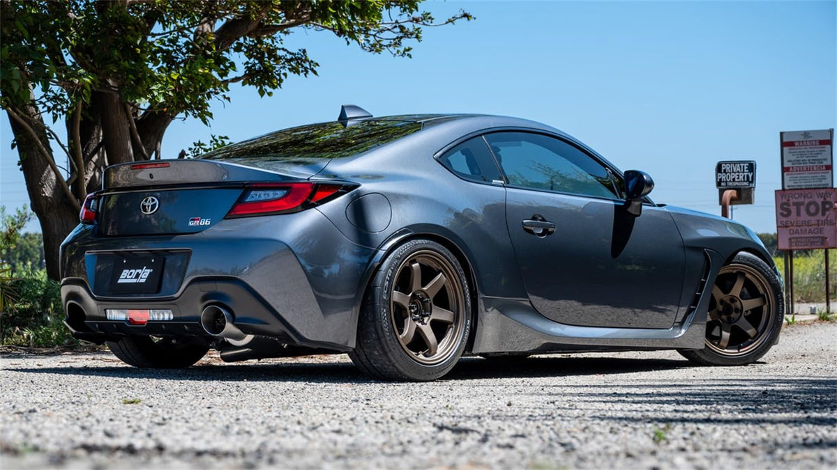 BORLA 140912 Borla 2022+ Subaru BRZ / 2022+ Toyota GR86 ATAK Cat Back Exhaust - 4.5in Stainless Tips - 140912
