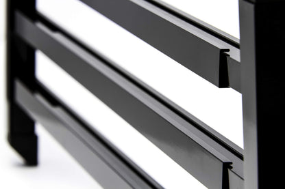 CAMCO 43976 Camco 43976 RV Screen Door Push Bar, Black - Adds Strength and Stability to Your Screen Door - Prevents Torn Screens