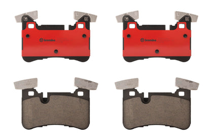 BREMBO P50110N Brembo P50110N Premium Ceramic Rear Disc Brake Pad Set MERCEDES-BENZ OE# 0004203400