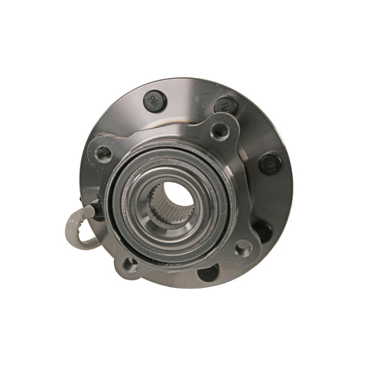 MOOG 515058 MOOG Front Wheel Bearing & Hub Assembly - Chevrolet Truck Bearing Hub Replacement - Designed for Chevrolet Silverado - Heavy Duty Assembly for Road Stability