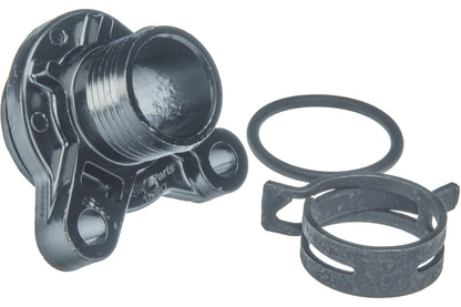 URO Parts 11537545890-K Coolant Hose Connector, Metal Connector vs OEM Plastic