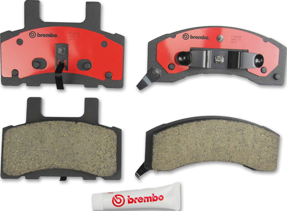 BREMBO P10022N Brembo P10022N Premium Ceramic Front Disc Brake Pad Set CHEVROLET/HOLDEN OE# 4746364