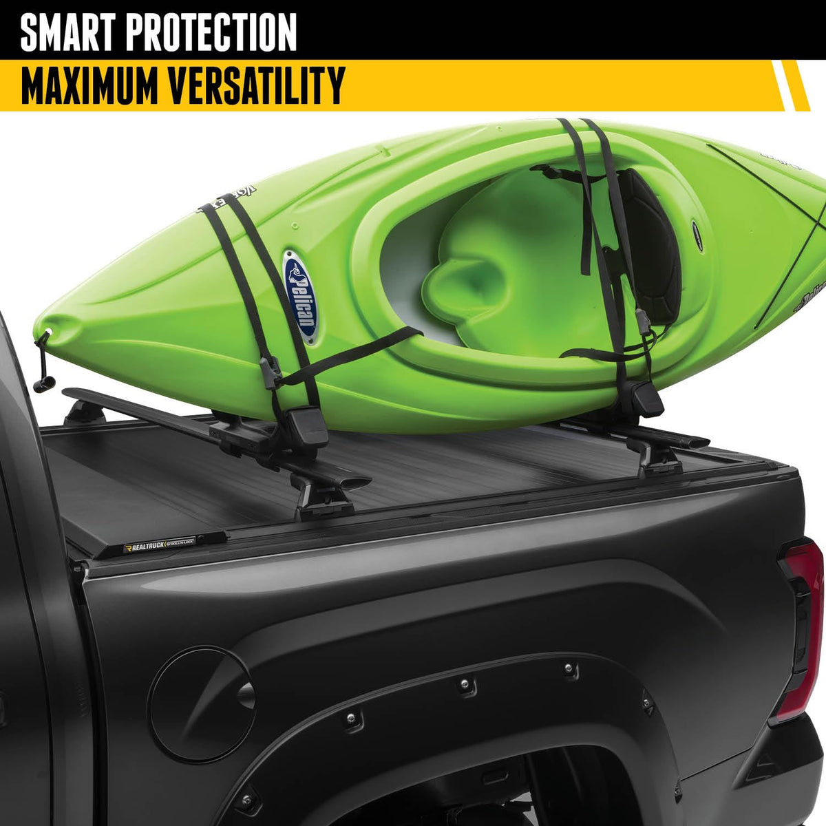 ROLL N LOCK 151E-XT RealTruck Roll-N-Lock E-Series XT Retractable Truck Bed Tonneau Cover – 151E-XT – Fits 2017 - 2025 Ford F-250/350 Super Duty 6' 10" Bed (81.9")