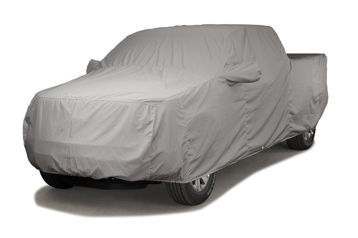 COVERCRAFT C11549D4 Covercraft Custom Fit Car Cover for Chevrolet C1500 - Sunbrella Series Fabric, Cadet Gray
