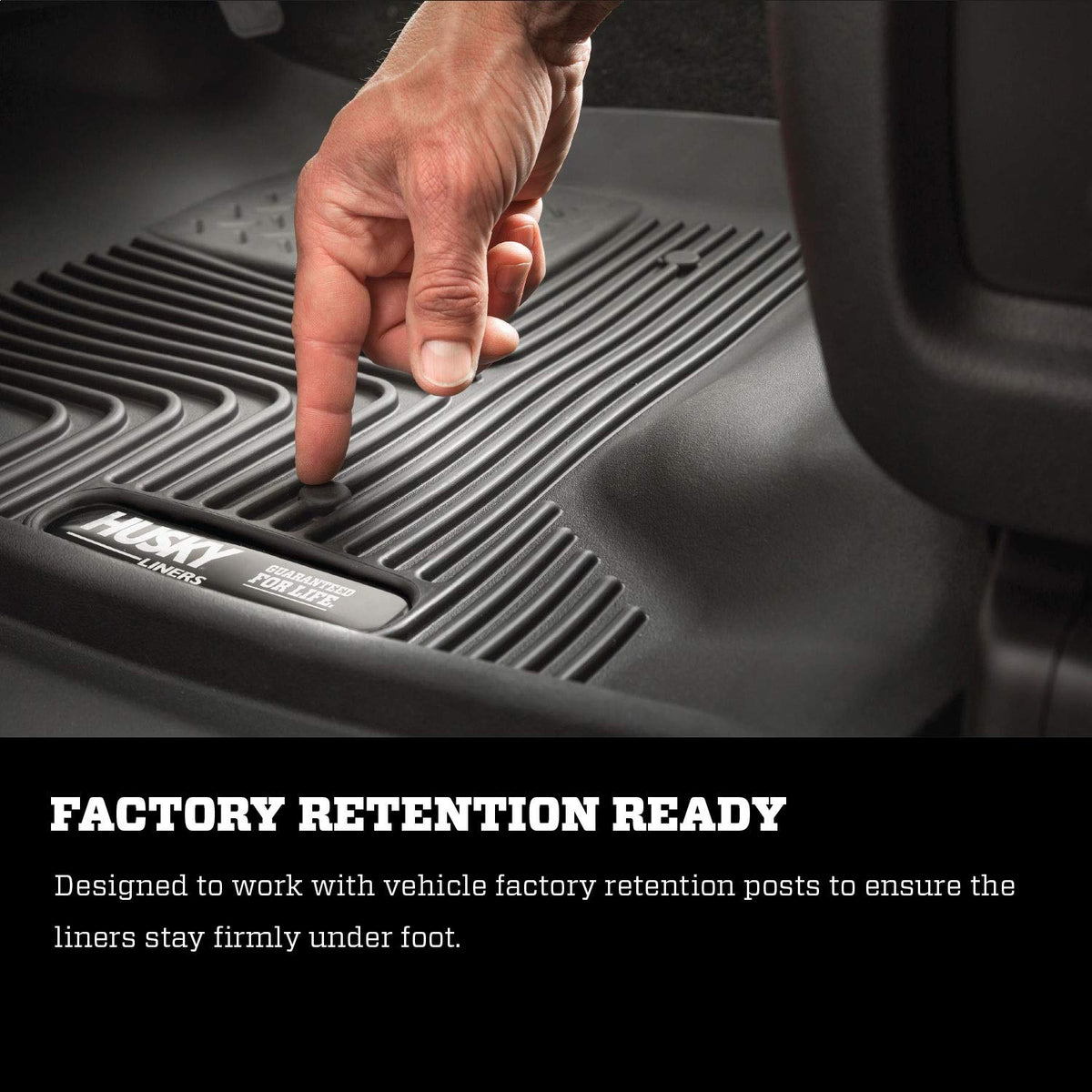 Husky Liners 53498 Husky Liners Xc Front/2nd 15 19 F 150 Crew