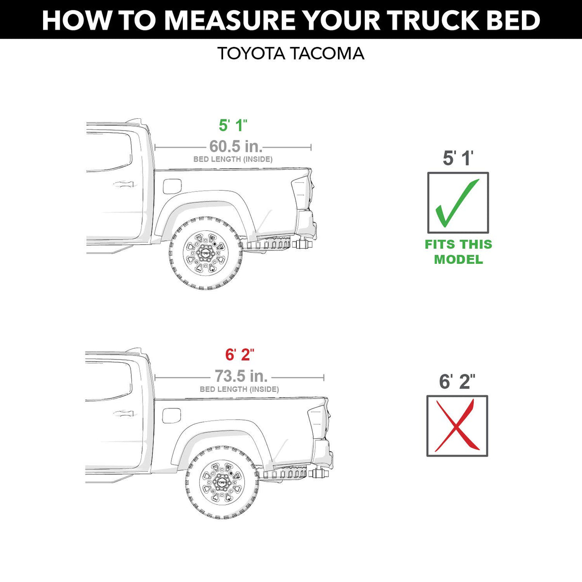 RealTruck 530M-XT RealTruck Roll-N-Lock M-Series XT Retractable Truck Bed Tonneau Cover – 530M-XT – Fits 2016 - 2023 Toyota Tacoma (w/o OE track system or Trail Edition) 5' 1" Bed (60.5")