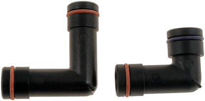DORMAN 47065 Dorman 47065 Heater Hose Fittings With O-Rings - Plastic Compatible with Select Models, 2 Pack