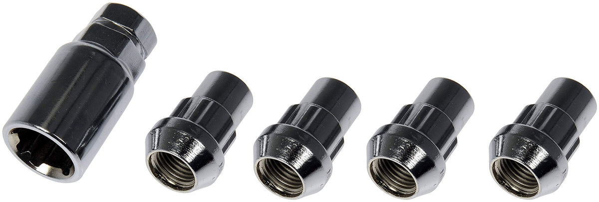 Dorman 712-628 WHEEL NUT LOCK CHROME ACORN SET M14-1.50