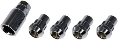 Dorman 712-628 WHEEL NUT LOCK CHROME ACORN SET M14-1.50