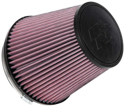 K&N FILTER RU-1042 K&N High-Flow Original Lifetime Universal Clamp-On Air Filter: High Performance, Premium, Washable: Flange Diameter: 6 In, Filter Height: 6.5 In, Flange Length: 1 In, Shape: Round Tapered, RU-1042