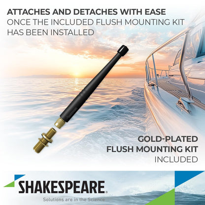 SHAKESPEARE 5912 Shakespeare 5912 7' VHF QUICK CONNECT FLEX ANTENNA