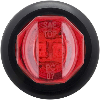 OPTRONICS MCL11RKB Optronics Led C/M 3/4 Rnd Red Marker Lt Red 2 Diode W/Grmt