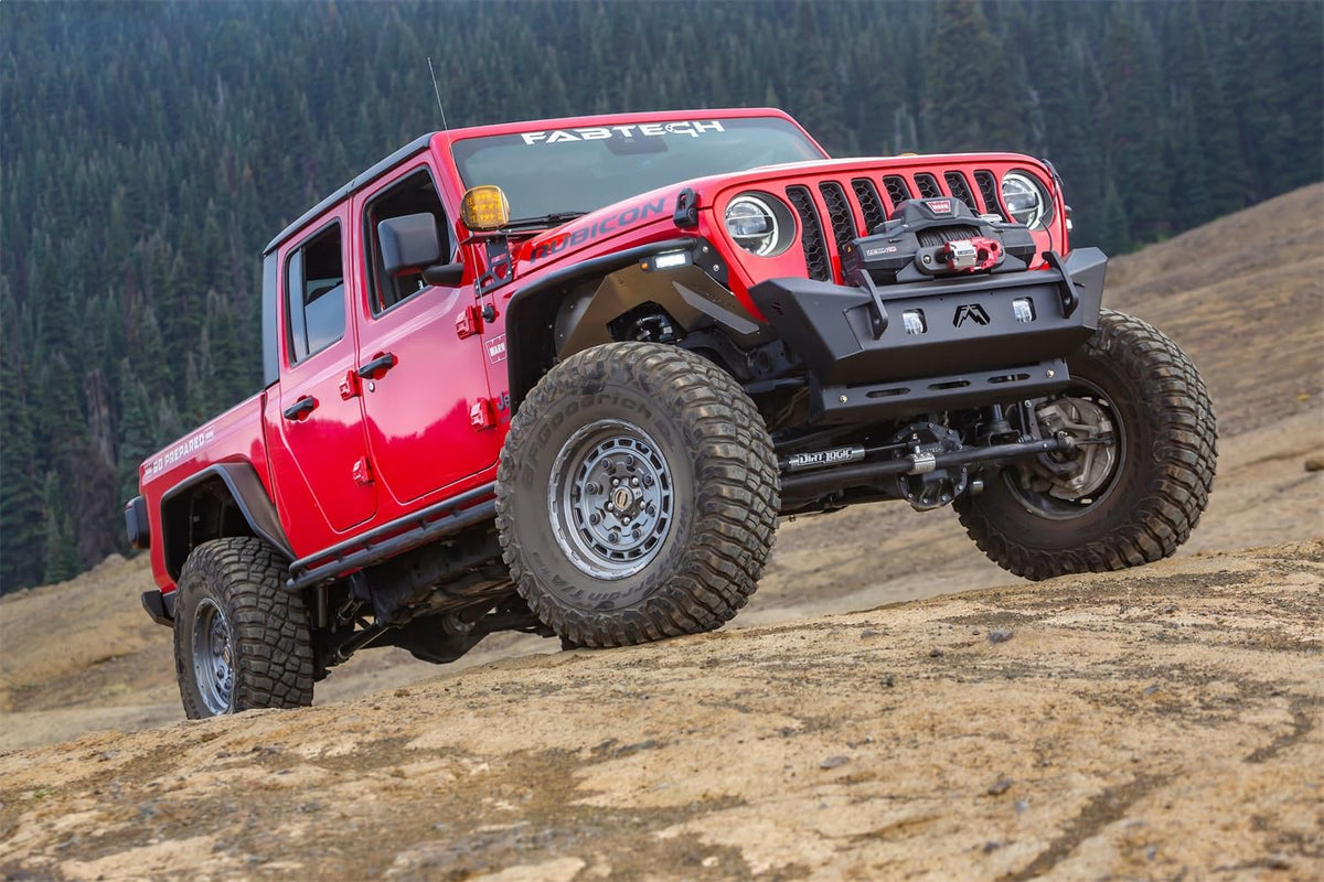 FABTECH K4190M Fabtech - 20-21 Jeep JT 4WD Diesel 3in Sport System w/Stealth (K4190M)