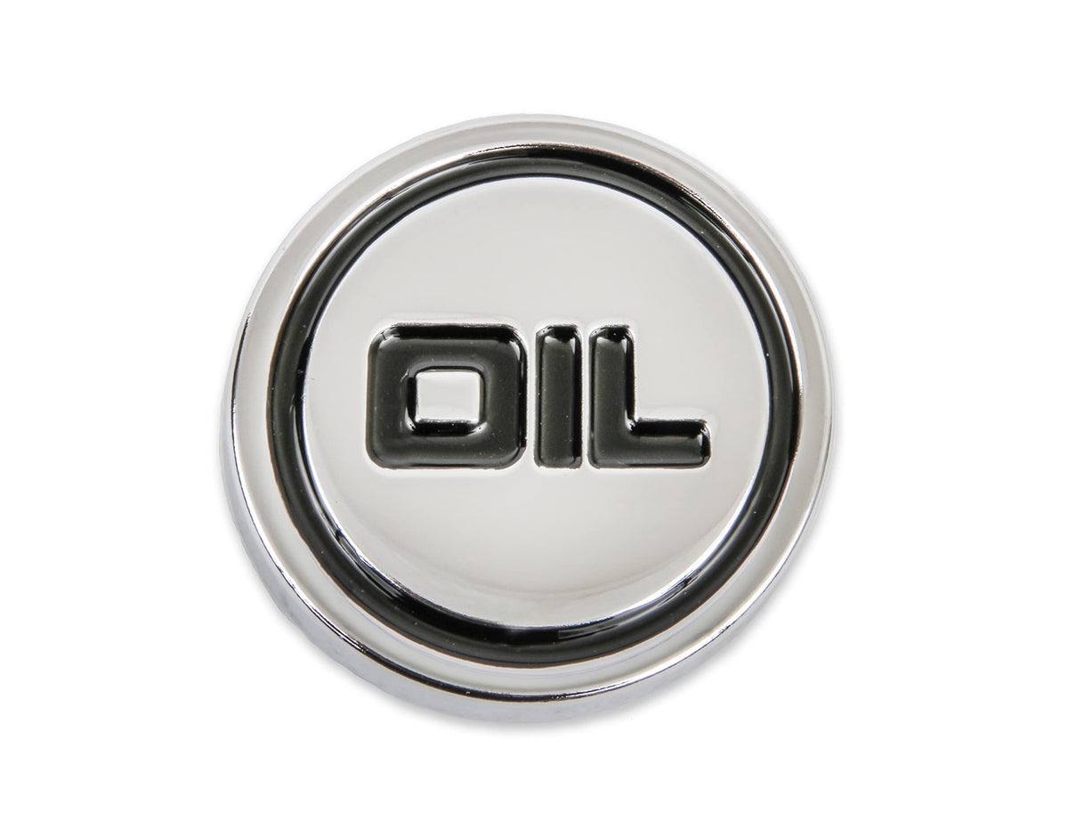 MR GASKET 9815 Mr. Gasket Oil Filler Plug Push-On, Chrome
