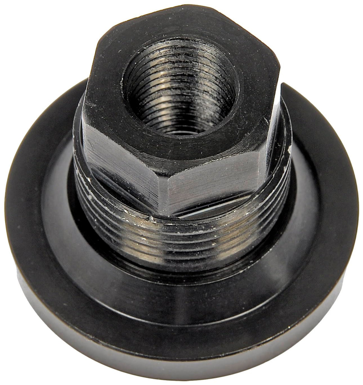 DORMAN 611-202 Dorman 611-202 Wheel Nut M14-1.50 Flanged Flat Face - 22 mm Hex, 34 mm Length Compatible with Select Chevrolet/GMC Models - Black, 5 Pack