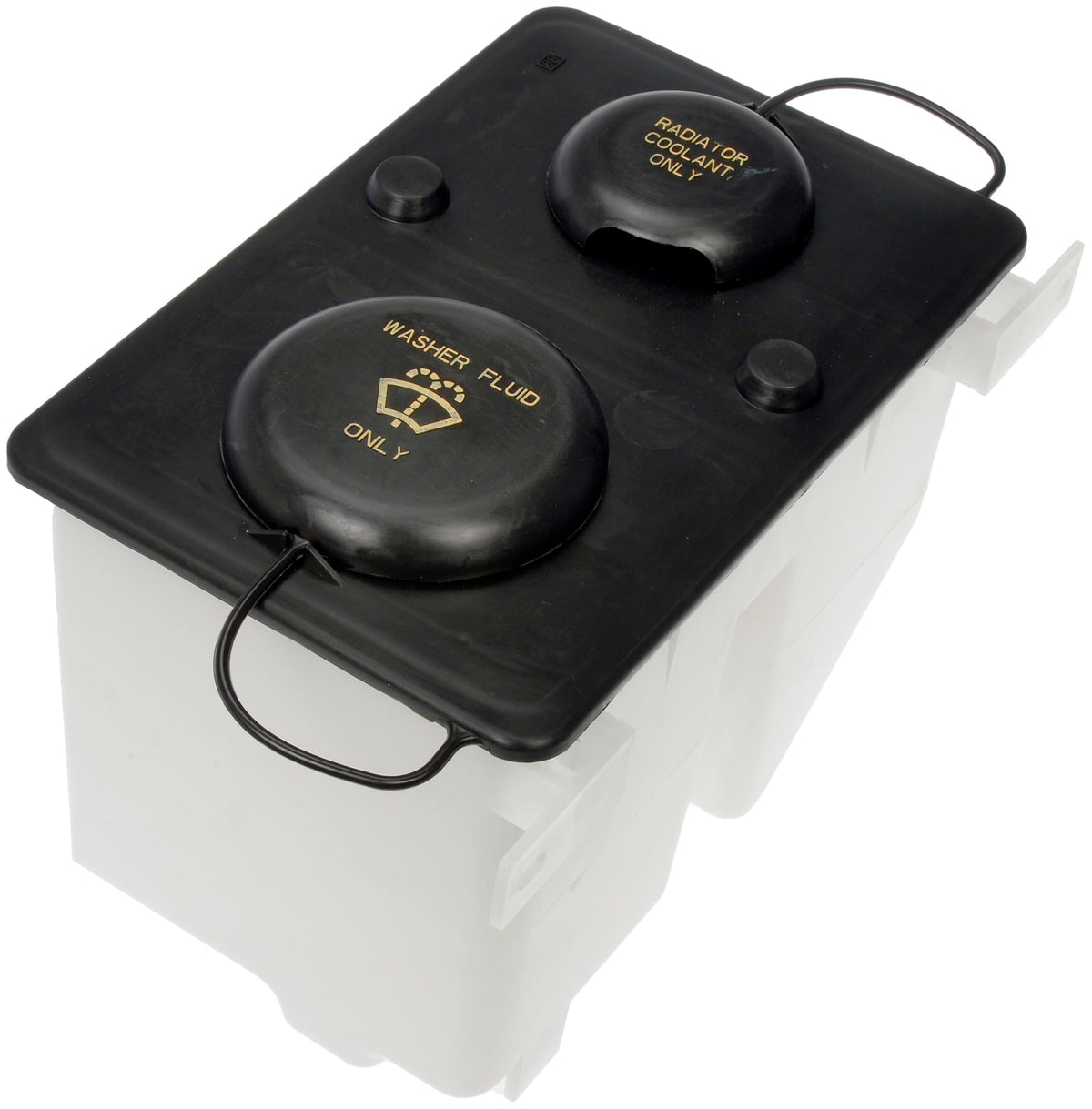 DORMAN 603-212 Dorman 603-212 Front Coolant And Washer Fluid Reservoir with Cap Assembly Compatible with Select Ford Models
