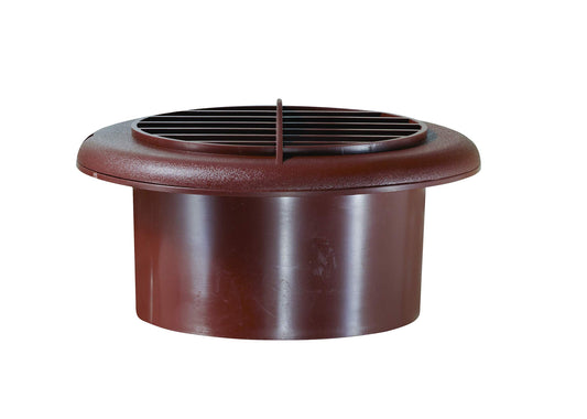 RV DESIGNER H805 RV Designer H805 Provent Dampened Vent - Walnut,4"