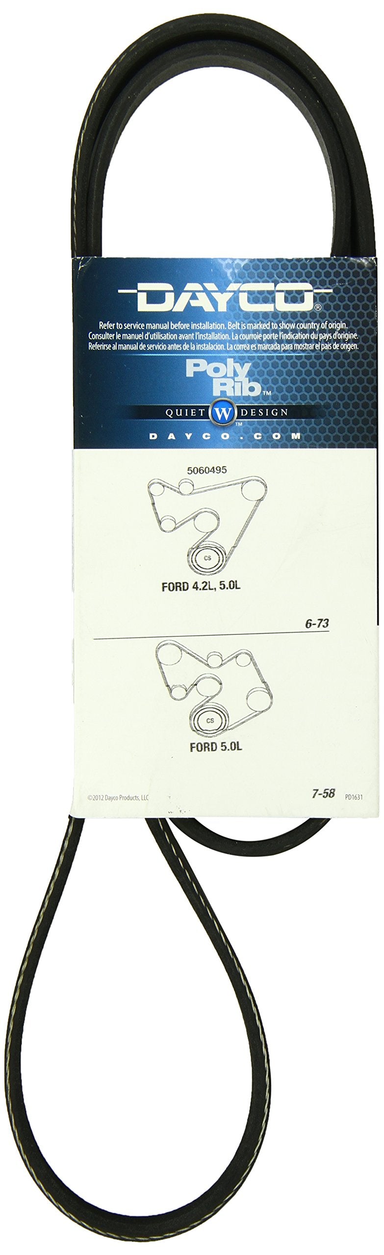 Dayco 5060495 NUMEROUS APPLICATIONS