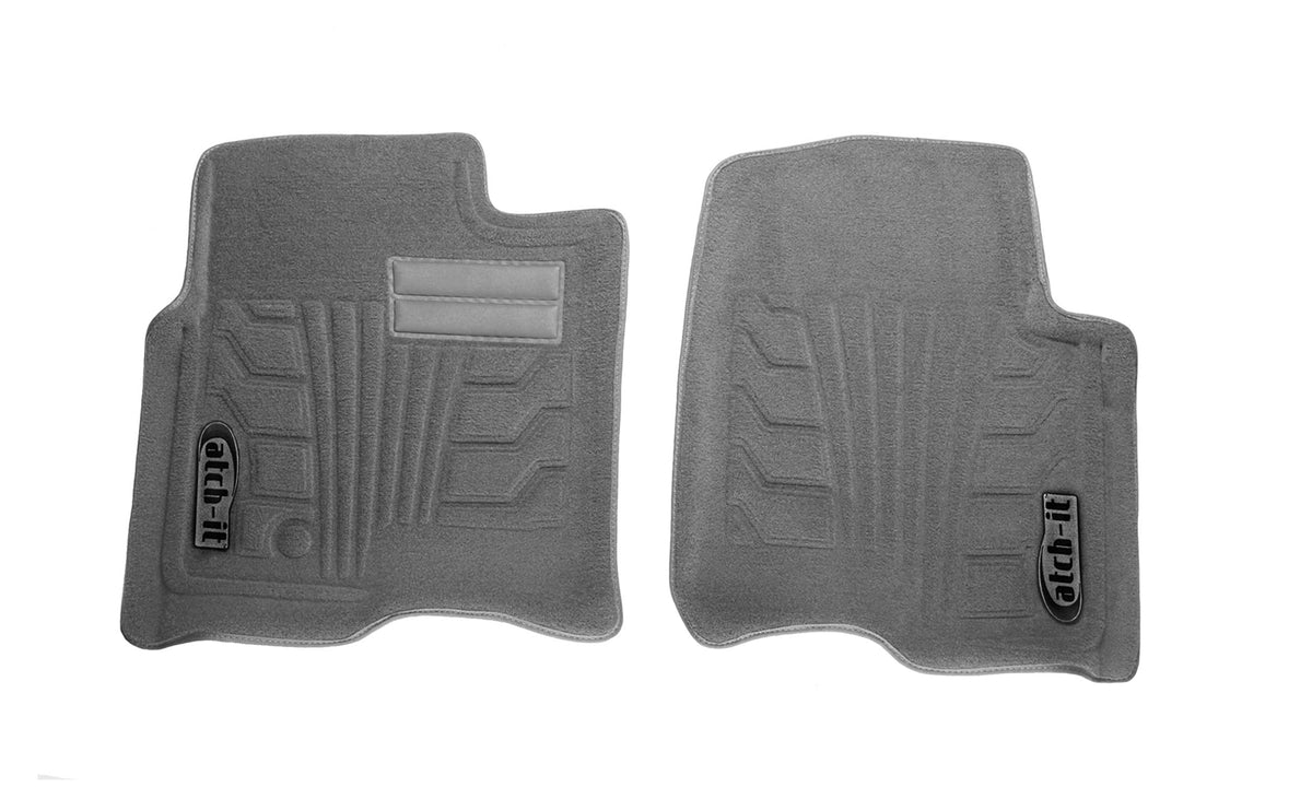LUND 583136-G Lund 583136-G Catch-It Carpet Grey Front Seat Floor Liner, Set of 2, 1 Pack