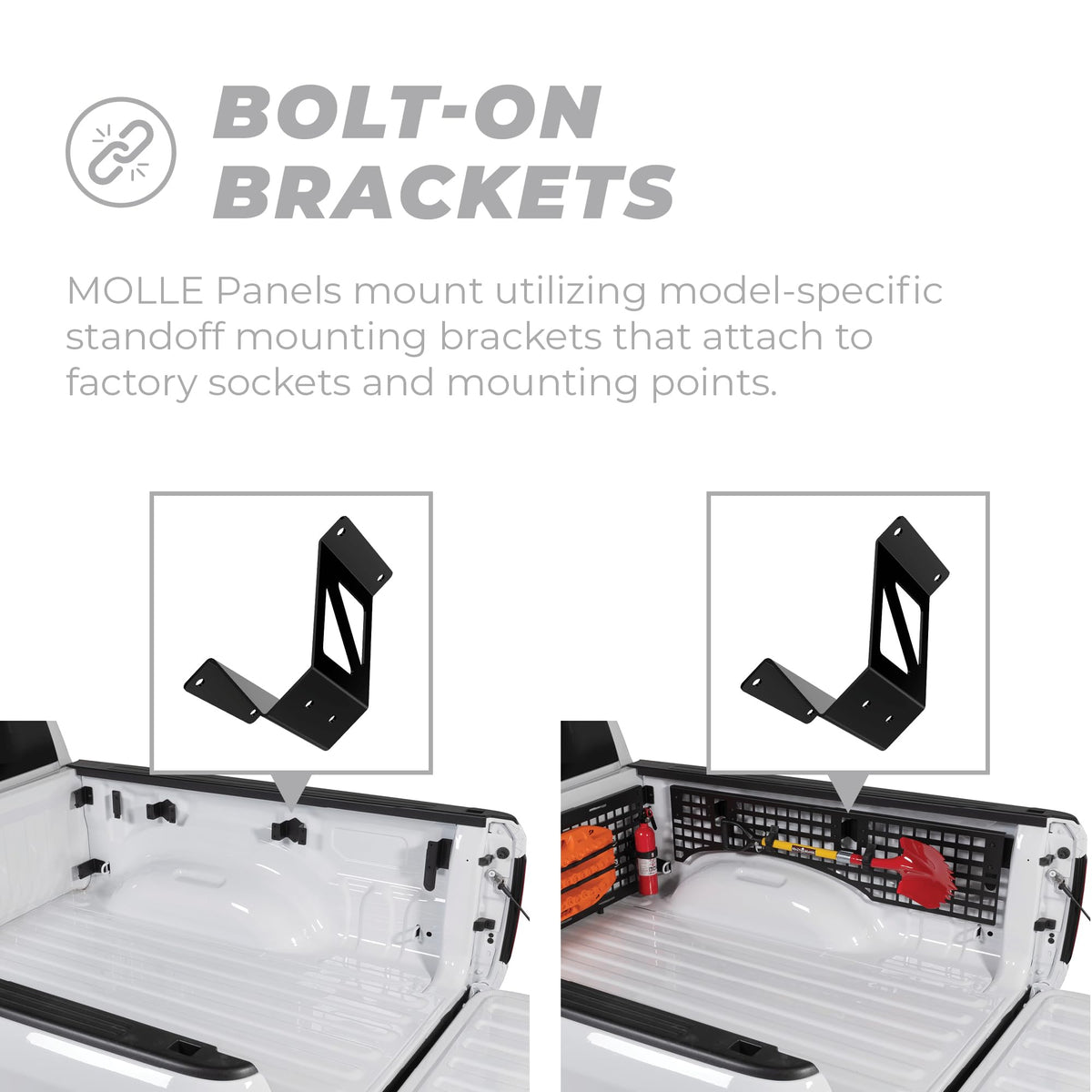 PUTCO 195431 Putco Truck Bed Driver Side MOLLE Panel - Fits Nissan Frontier 2005-2021 6'2'' Bed