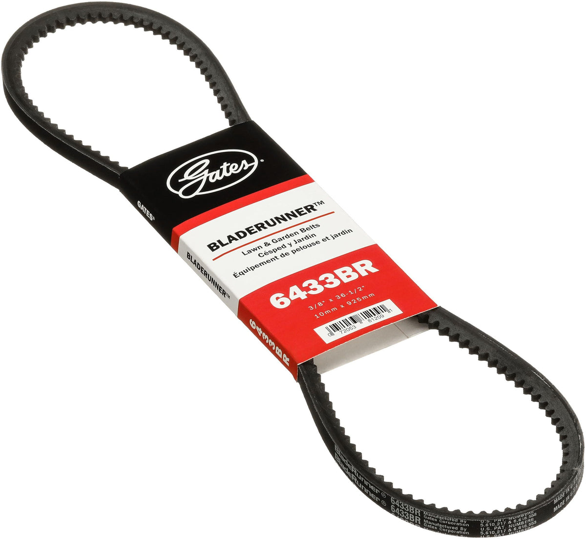 Gates 6433BR BLADERUNNER LAWN AND GARDEN V-BELT