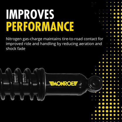 MONROE 58628 Monroe Load Adjusting 58628 Suspension Shock Absorber and Coil Spring Assembly Pack of 2 for Ford F-150