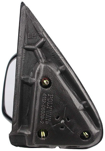 DORMAN 955-068 Dorman 955-068 Driver Side Manual Remote Door Mirror - Folding Compatible with Select Chevrolet / GMC Models, Black
