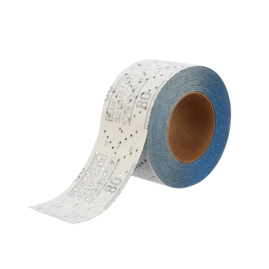 3M 36187 3M Hookit Blue Abrasive Sheet Roll, 36187, 80, 2.75 in x 13 yd