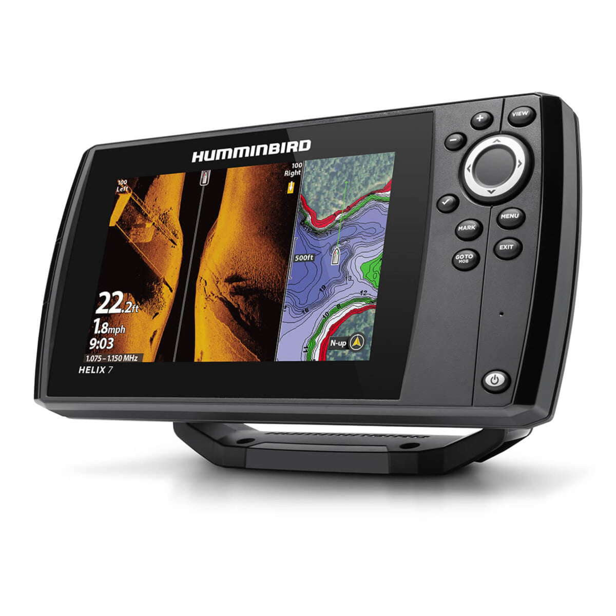 HUMMINBIRD 411930-1 Humminbird Helix 7 G4 GPS Fish Finder with Transducer, MEGA Side Imaging