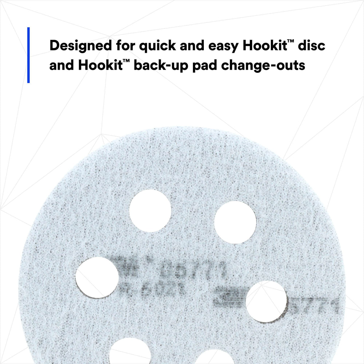 3M 05771 3M Hookit Soft Interface Pad, 05771, 3 in