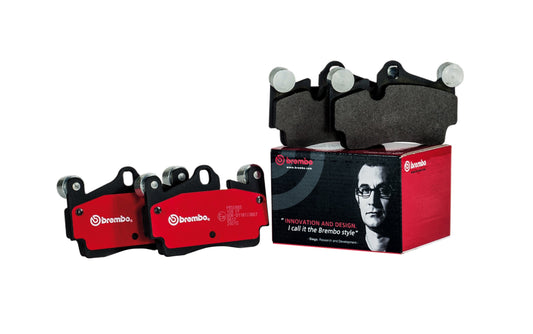 BREMBO P06039N Brembo P06039N Premium Ceramic Rear Disc Brake Pad Set BMW/BMW (BRILLIANCE) OE# 34216775678