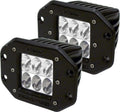 Rigid Industries 51231 D2 Driving LightFlush Mount, (Set of 2)