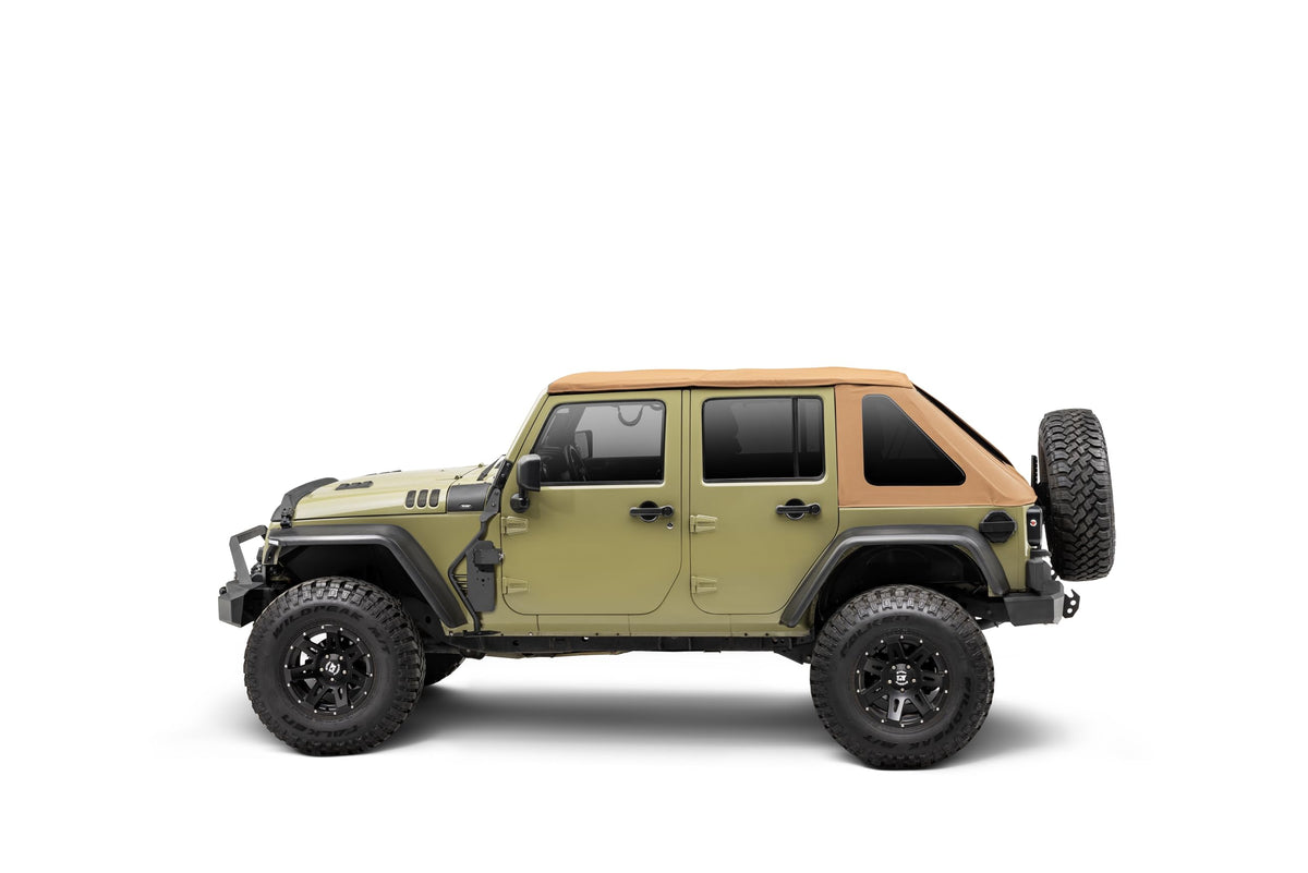 GO RHINO 701009T Go Rhino Exterior Jack Mount | Mild Steel, Textured Black | 701009T | Fits 2007-2018 Jeep Wrangler JK, JKU, 2-Door or 4-Door