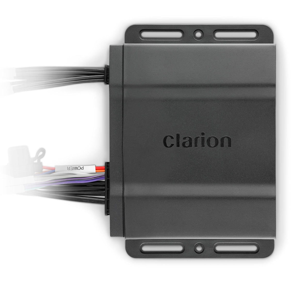 CLARION 010-03225-00 Clarion CMM-30BB Hideaway Marine Source Unit for use with NMEA 2000® MFD or CMR Remote, 8-Channel RCA Output