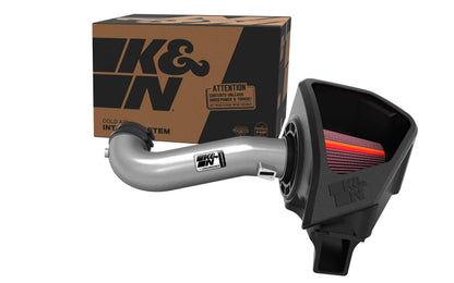 K&N FILTER 70-3110 K&N NextGen Aluminum Cold Air Intake System: High-Flow Cotton Filter: Compatible with 2021-2026 CADILLAC/CHEVROLET/GMC Escalade; Silverado 1500; Suburban; Tahoe; Sierra 1500; Yukon; Yukon XL; 70-3110