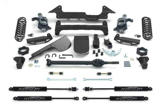 FABTECH FTS27004BK Fabtech FTS27004BK 6" Lift Kit System Box 2 For Select Hummer H2 Vehicles