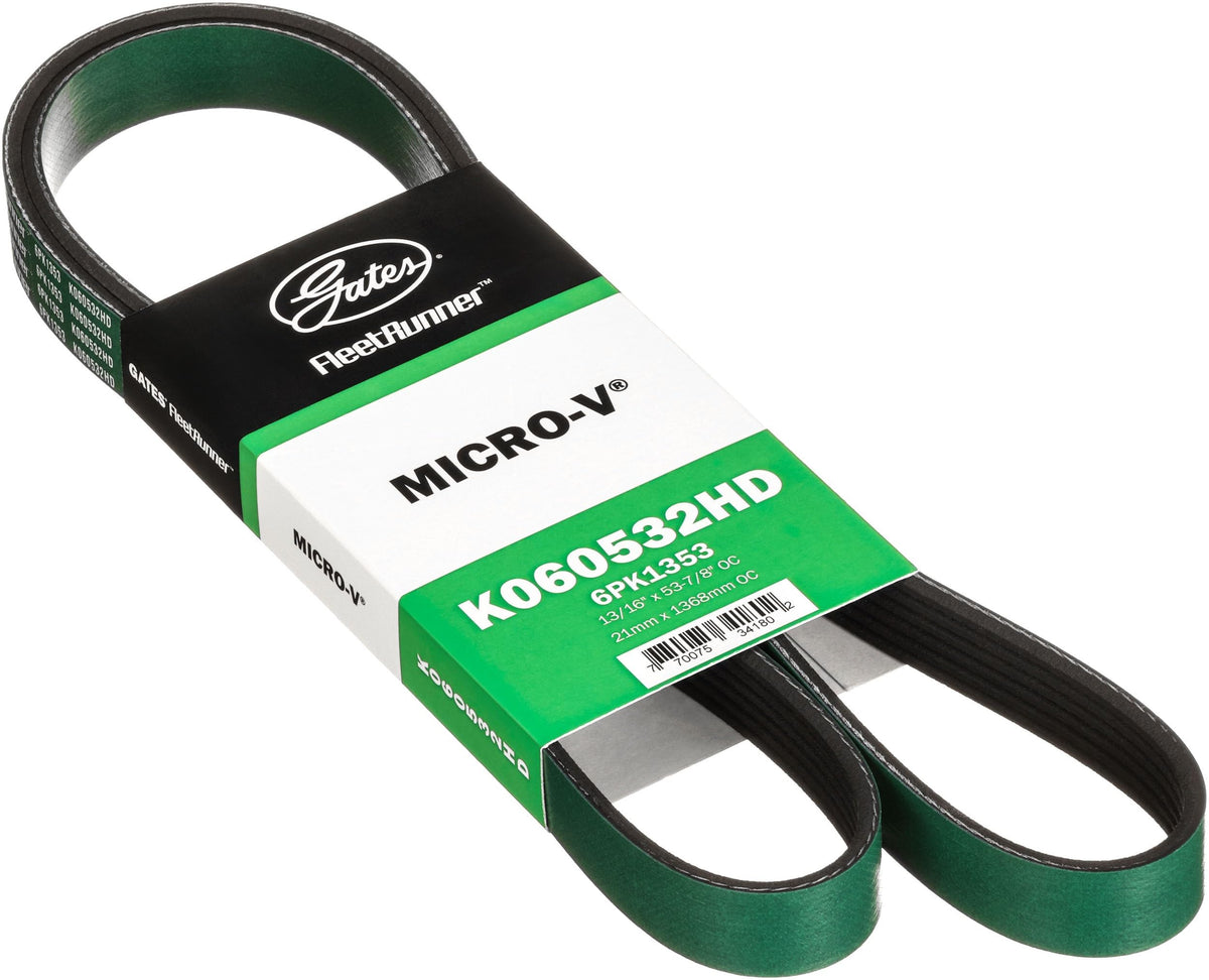 Gates K060532HD Fleet Runner Heavy Duty Micro V Serpentine