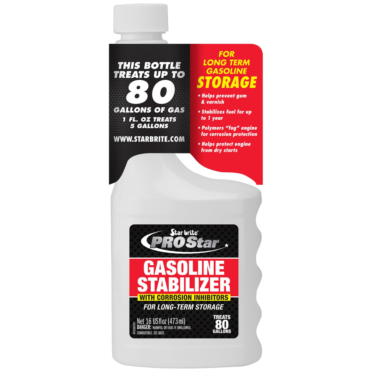 STAR BRITE 084316 STAR BRITE Pro Star Gasoline Stabilizer with Corrosion Inhibitors