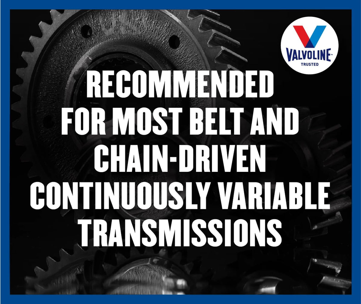 VALVOLINE 804751 Valvoline CVT Full Synthetic Continuously Variable Transmission Fluid 1 QT, Case of 6