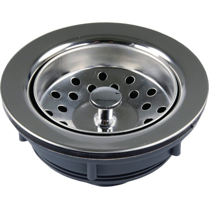 JR PRODUCTS 95285 JR Products 95285 Large Kitchen Strainer - Chrome