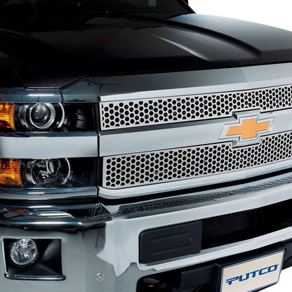 PUTCO 84108 Putco 84108 Punch Mirror Stainless Steel Grille