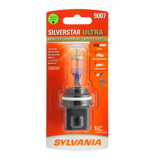 SYLVANIA 9007SU.BP SYLVANIA 9007 SilverStar Ultra Halogen Headlight Bulb, 1 Bulb