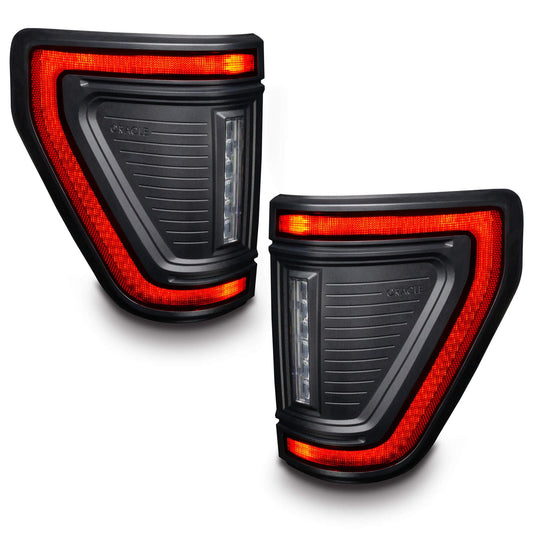 Oracle 5910-504, 5910-504-T ORACLE Lighting Flush Style LED Tail Lights for 2021-2024 Ford F-150 (Tinted)