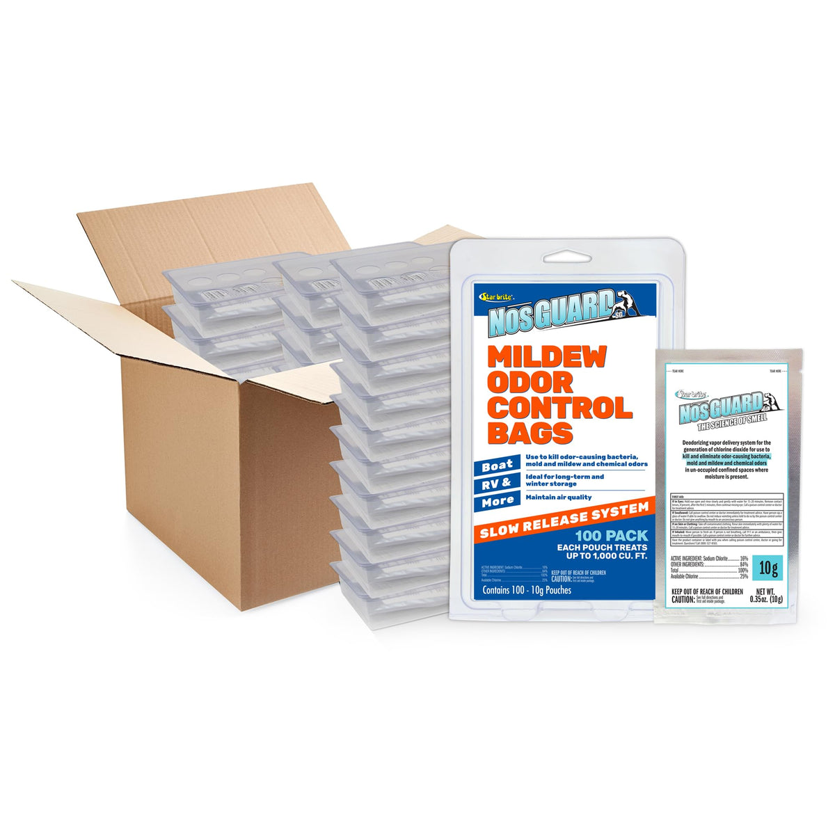 STAR BRITE 089910 STAR BRITE Nos Guard SG Mold/Mildew Odor Control, Slow Release