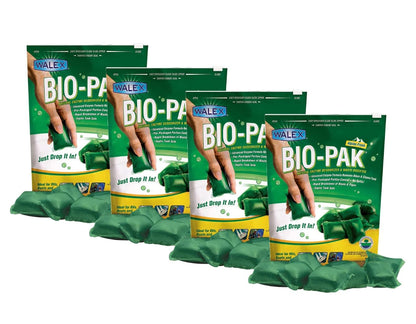 WALEX BIOPPBGCA Walex BIO-11530 Bio-Pak Natural Holding Tank Deodorizer and Waste Digester, (Pack of 10)