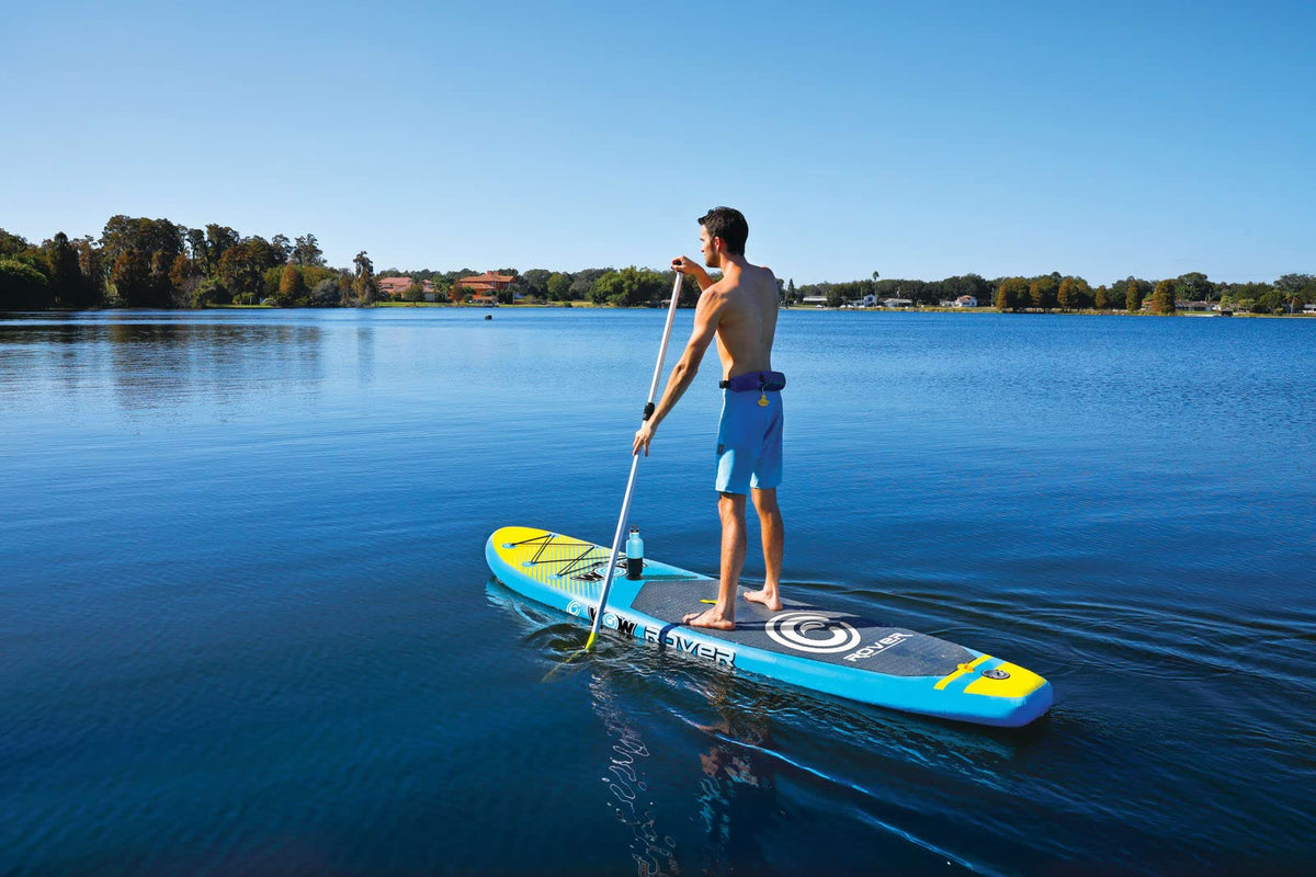 WOW SPORTS 21-3030 WOW Sports - Rover Paddleboard - Inflatable Paddleboard with Pump & Carrying Case - Perfect Lake Accessory