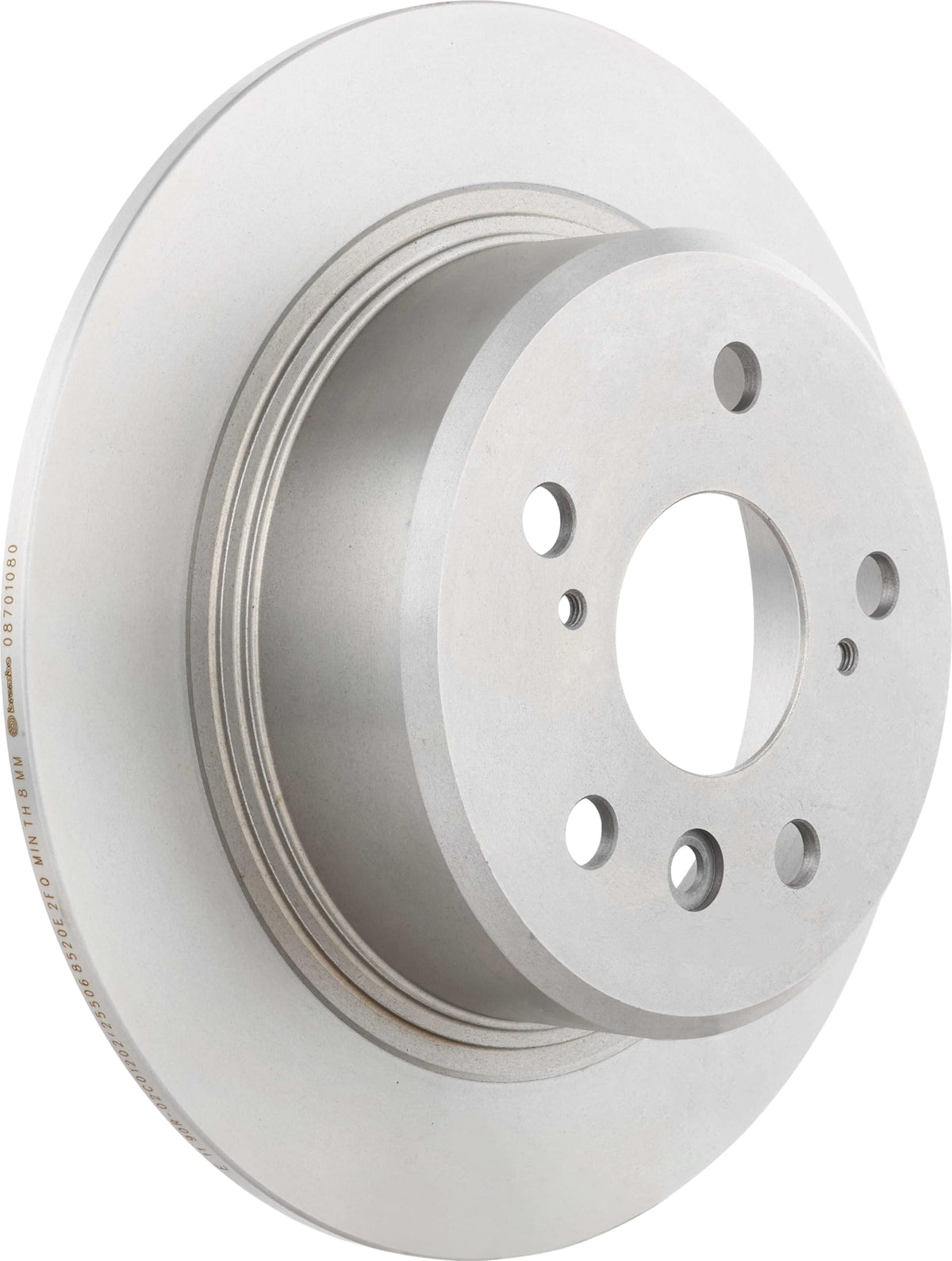 BREMBO 08701810C02 Brembo 08.7018.10 Standard solid Rear Brake Rotor TOYOTA OE# 4243107010