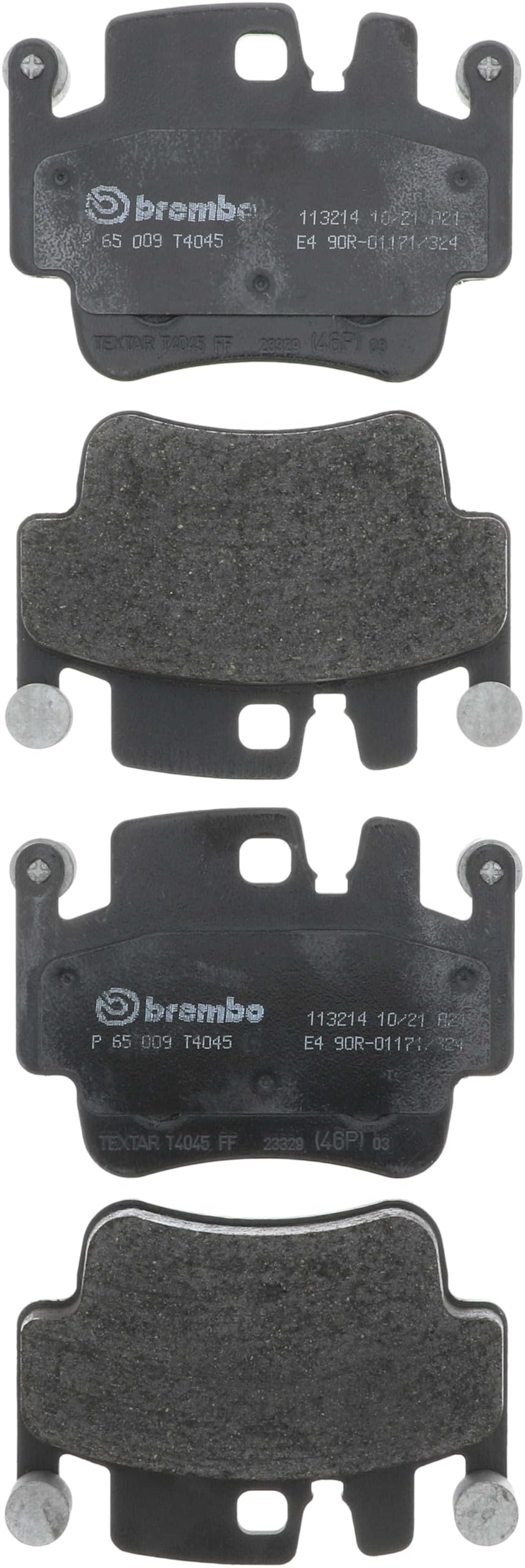 BREMBO P65009 Brembo P65009 Low-Met Front Disc Brake Pad Set PORSCHE OE# 99635193930