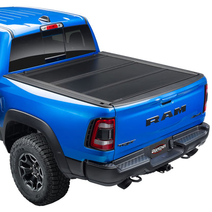 UNDERCOVER UX32013 RealTruck Undercover Ultra Flex Hard Folding Truck Bed Tonneau Cover – UX32013 – Fits 2019-2025 Dodge Ram 1500 w/Multi-Function Tailgate (w/o RamBox) 6' 4" Bed (76.3")