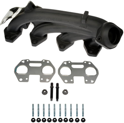 DORMAN 674-696XD Dorman 674-696XD Driver Side Ceramic Coated Exhaust Manifold Kit Compatible with Select Ford Models